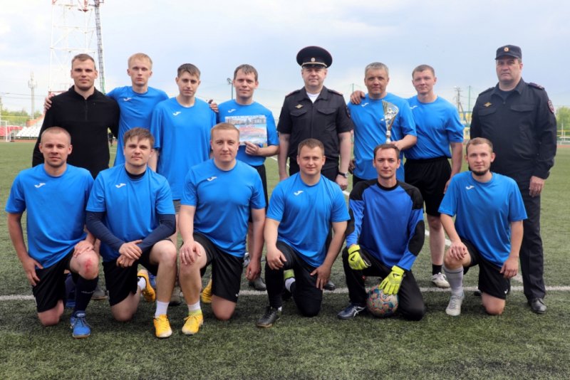 В Мордовии состоялся турнир по футболу среди сотрудников территориальных органов МВД России