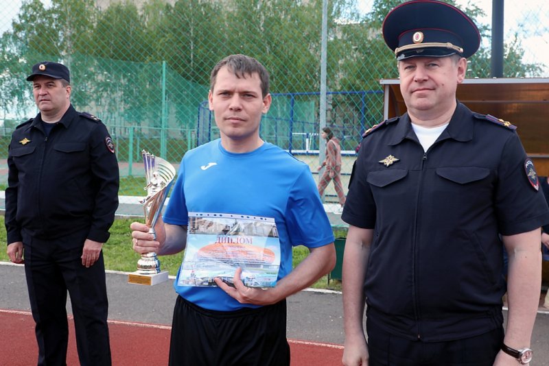 В Мордовии состоялся турнир по футболу среди сотрудников территориальных органов МВД России